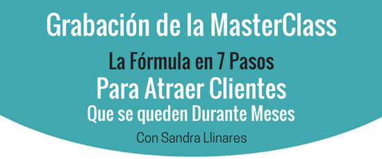 Grabación MasterClass